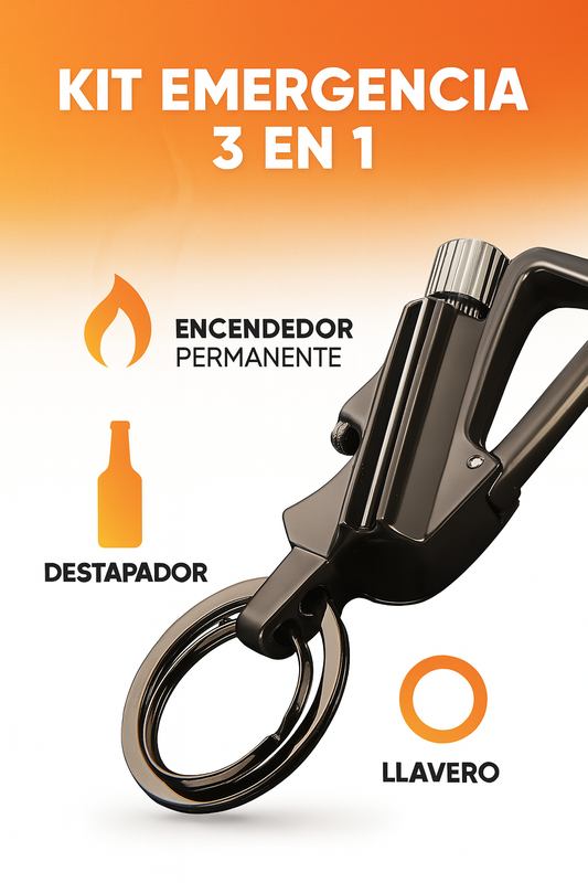 Encendedor Meteor™: ¡Tu chispa de aventura en cualquier lugar!