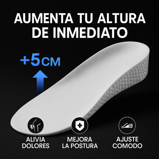 AltoYa™-Aumenta tu estatura hasta 5 cm al instante