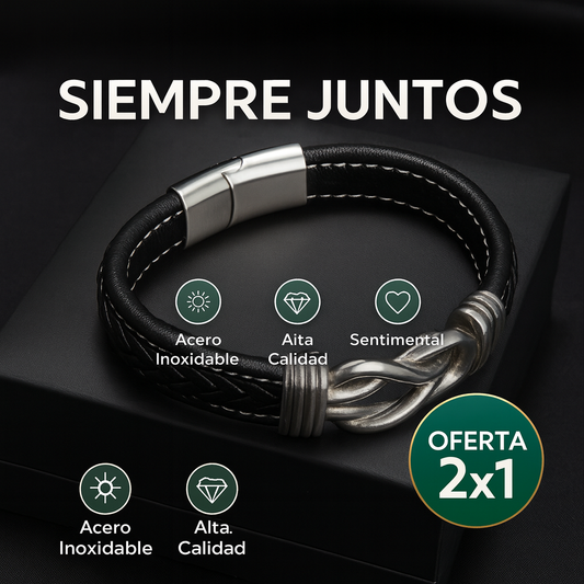 Brazalete con Nudo Infinito 2×1: el símbolo eterno de unión y amor