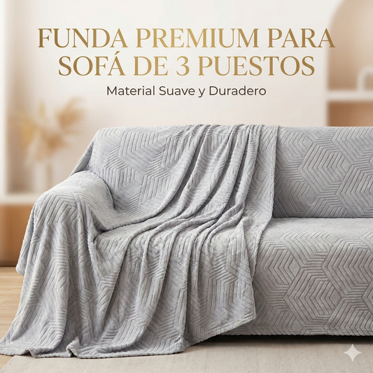 Funda Elástica Premium Para Sofá de 3 puestos + Funda de 3 Puestos GRATIS 🔥
