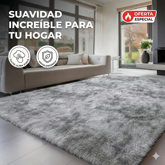 Alfombra Peluda Deluxe 1.50 x 2m – Suavidad y calidez que transforman tu hogar