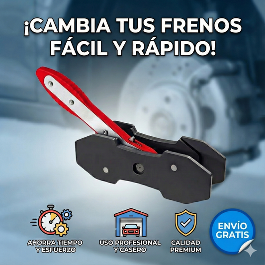 Herramienta de Compresión de Frenos 360°: Cambia tus Pastillas en Minutos y Sin Esfuerzo