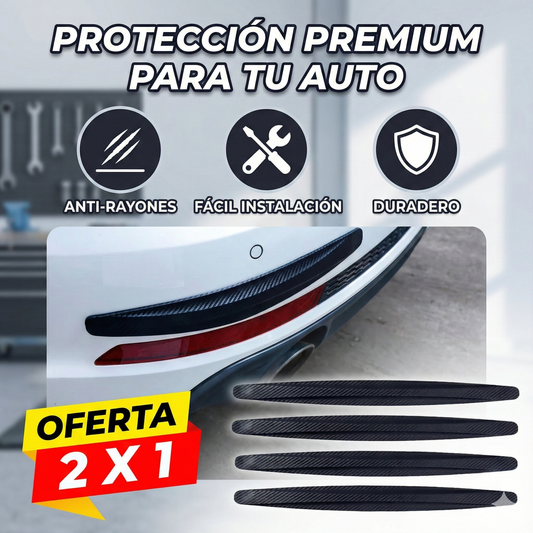 Kit x2 Tiras Protectoras Antichoque: ¡Blindaje discreto para las esquinas de tu nave!